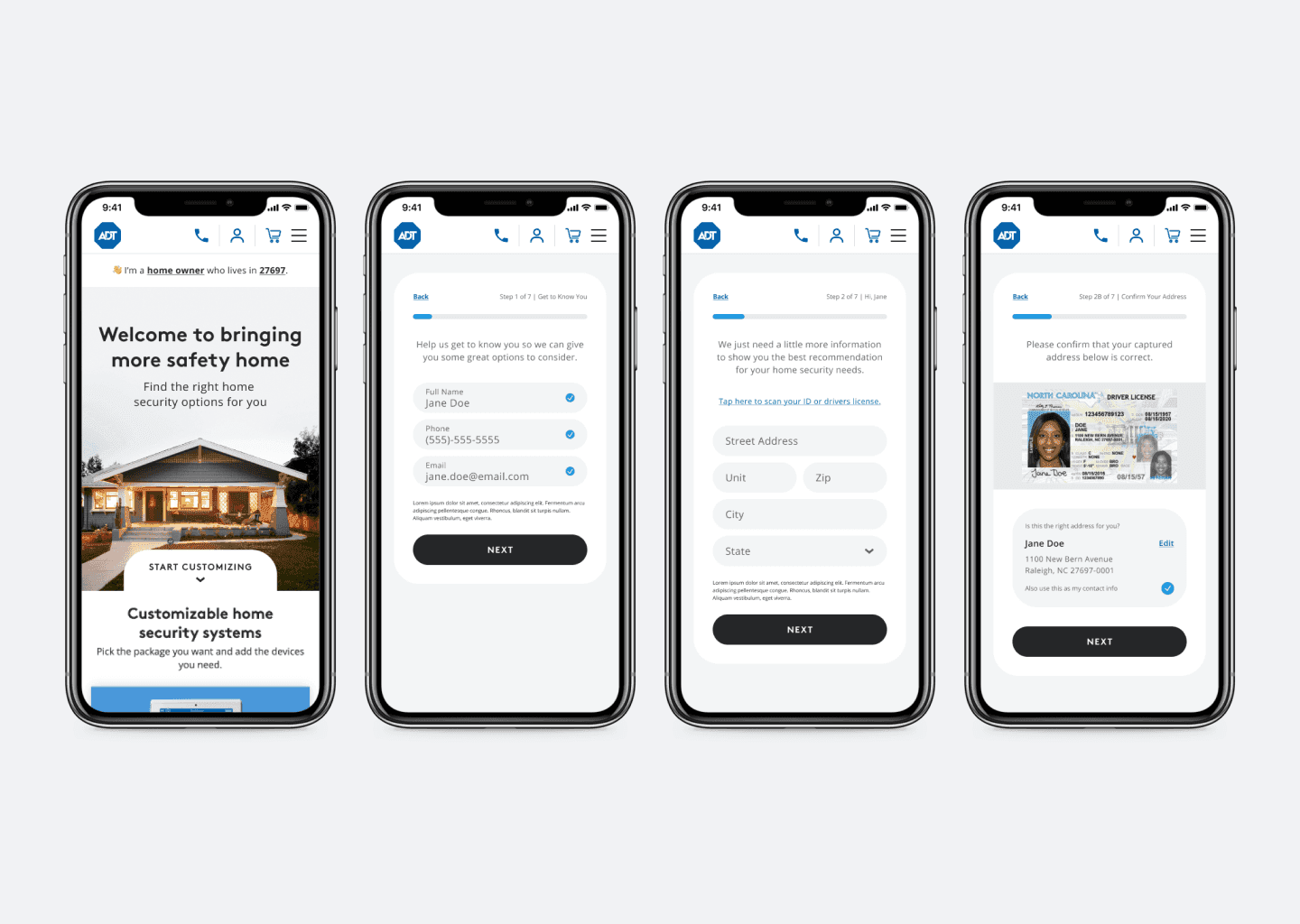 ADT Security — screen 1